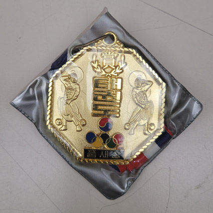 8각메달 품새