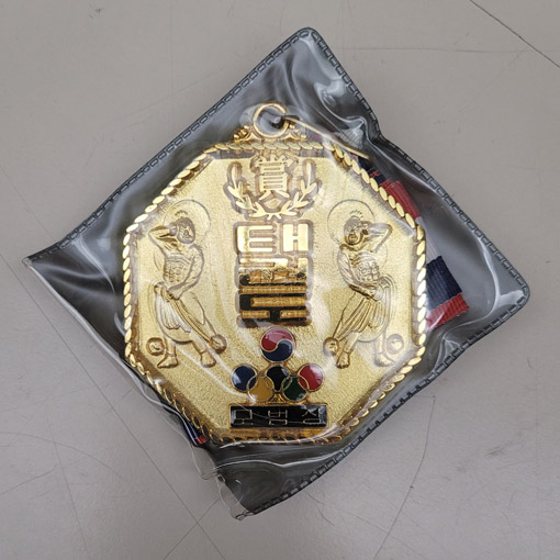 8각메달 모범